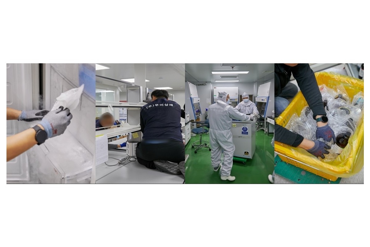 용인 기흥 반도체 소재 연구소 실험실이사, 예상 밖 신규 장비 입고까지 대응하다